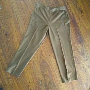 Ankle Pants with Side Zipper